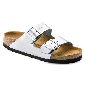 classic leather-like sandal, contoured cork-latex footbed and an EVA sole with adjustable straps and a suede footbed lining add to the ultimate comfort.