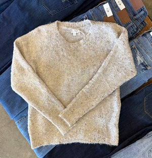 Hem & Thread Speckled Sweater