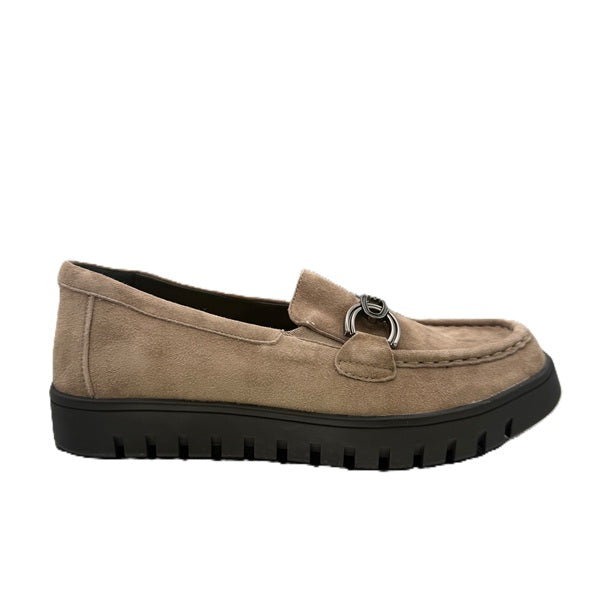 24 West Helga - Taupe Suede