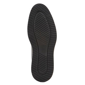 Black sole of a shoe on a white background