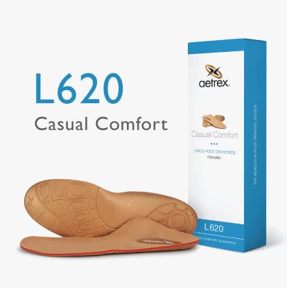 Aetrex Casual Posted Orthotic - L620 Men