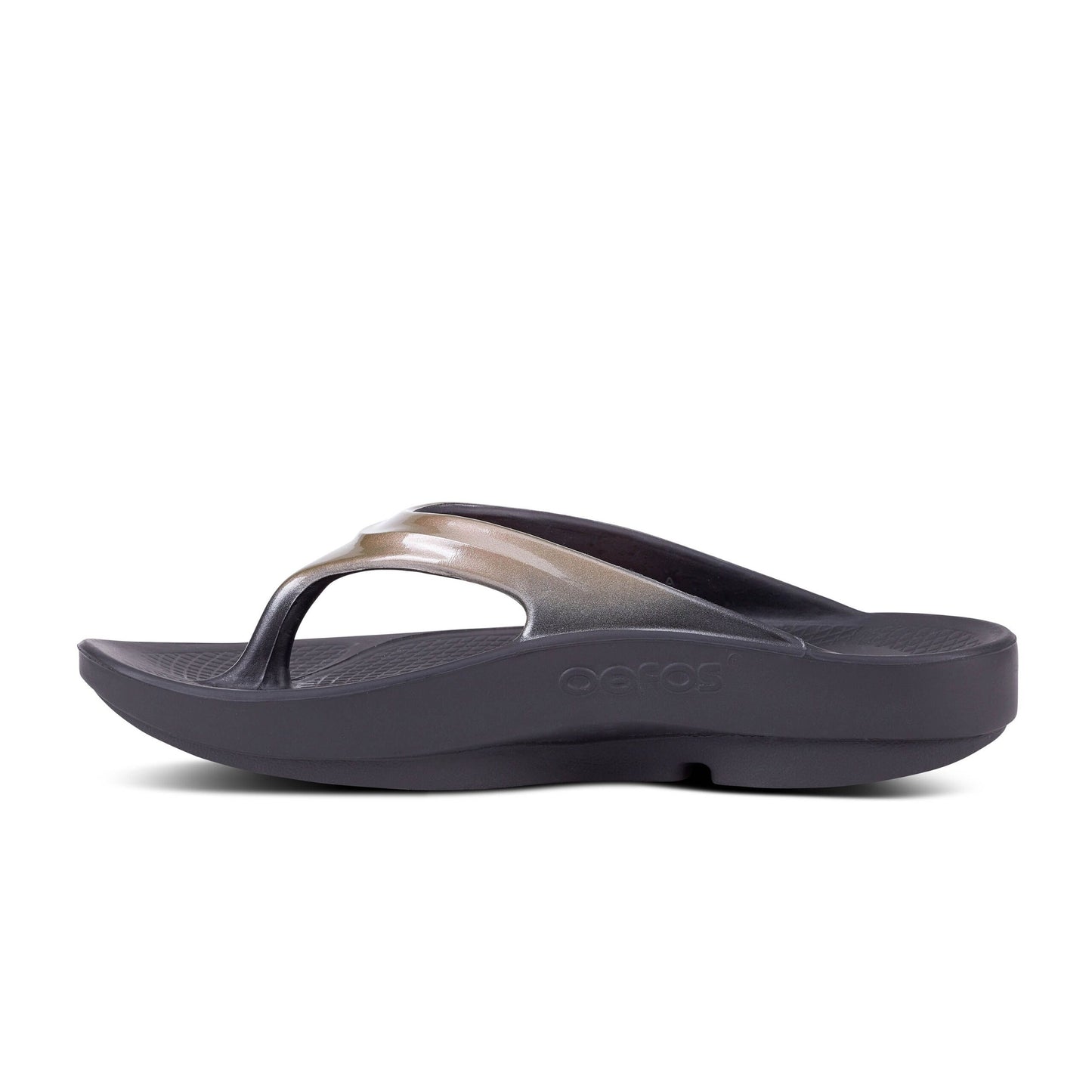 OOFOS OOlala Luxe Thong Women's Sandal in Latte 1400LATTE