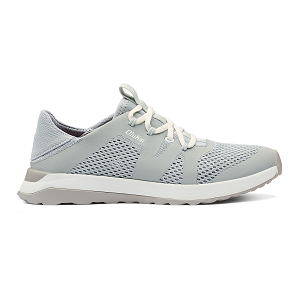 OLUKAI Huia Women's Pale Grey Drop In Heel Sneaker 20492_PGPG