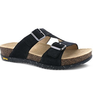 DANSKO Dayna Women's Suede Two Strap Adjustable Buckle Sandal