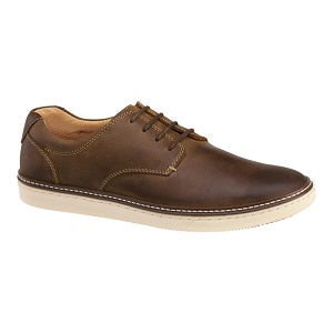 Men's Plain Toe Tan Lace Up Leather shoe