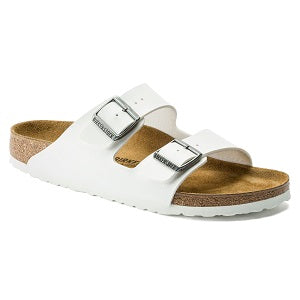 classic leather-like sandal, contoured cork-latex footbed and an EVA sole with adjustable straps and a suede footbed lining add to the ultimate comfort.