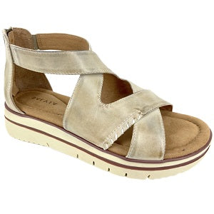 Women's SALVIA Alia Comfort Sandal in Silver Mink