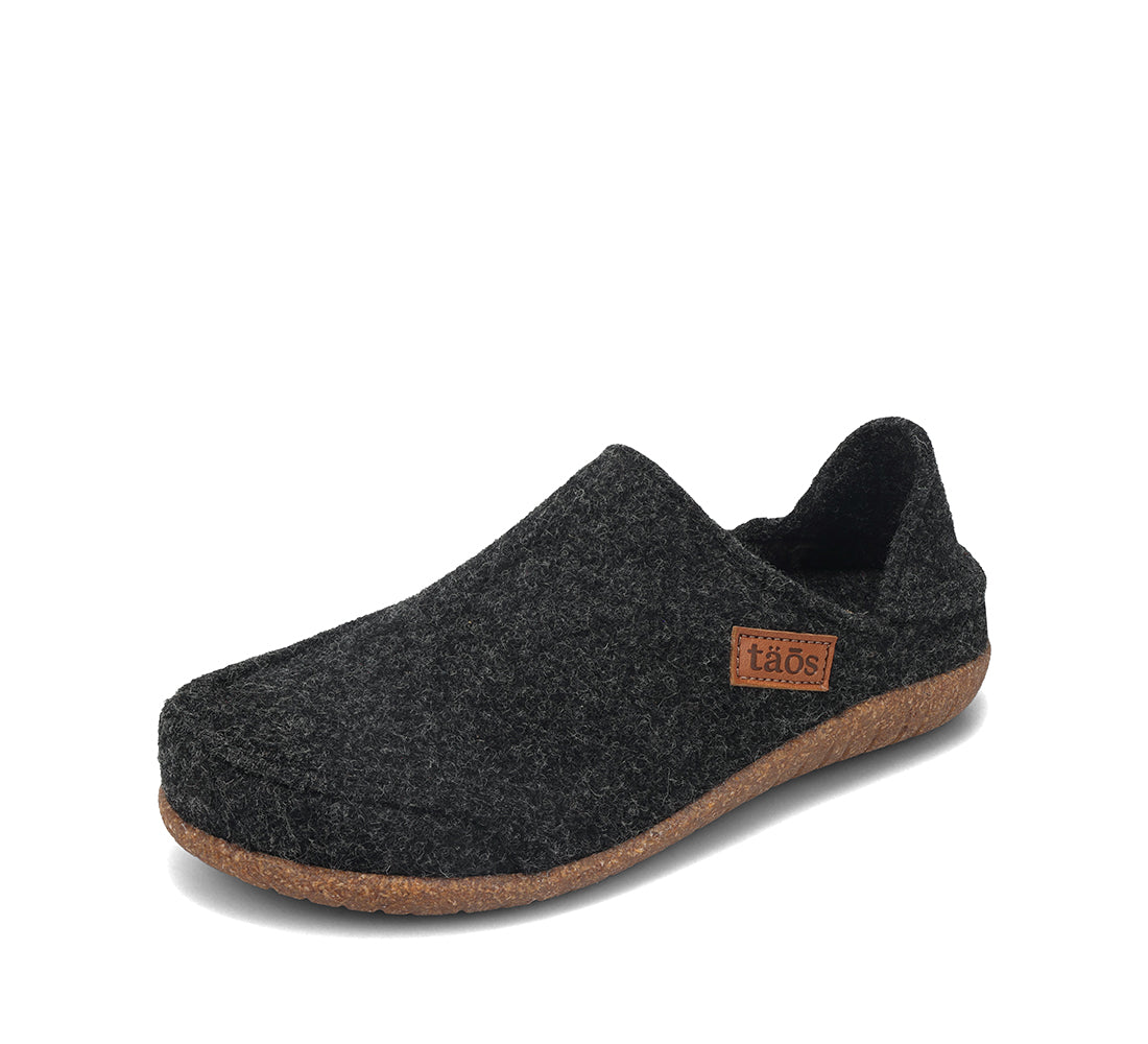 TAOS Convertawool Women's Charcoal Drop In Heel Clog