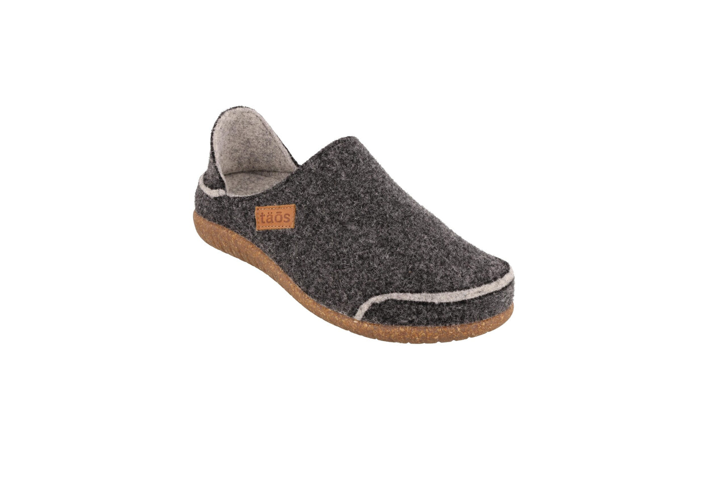 ladies' wool, drop in heel clog