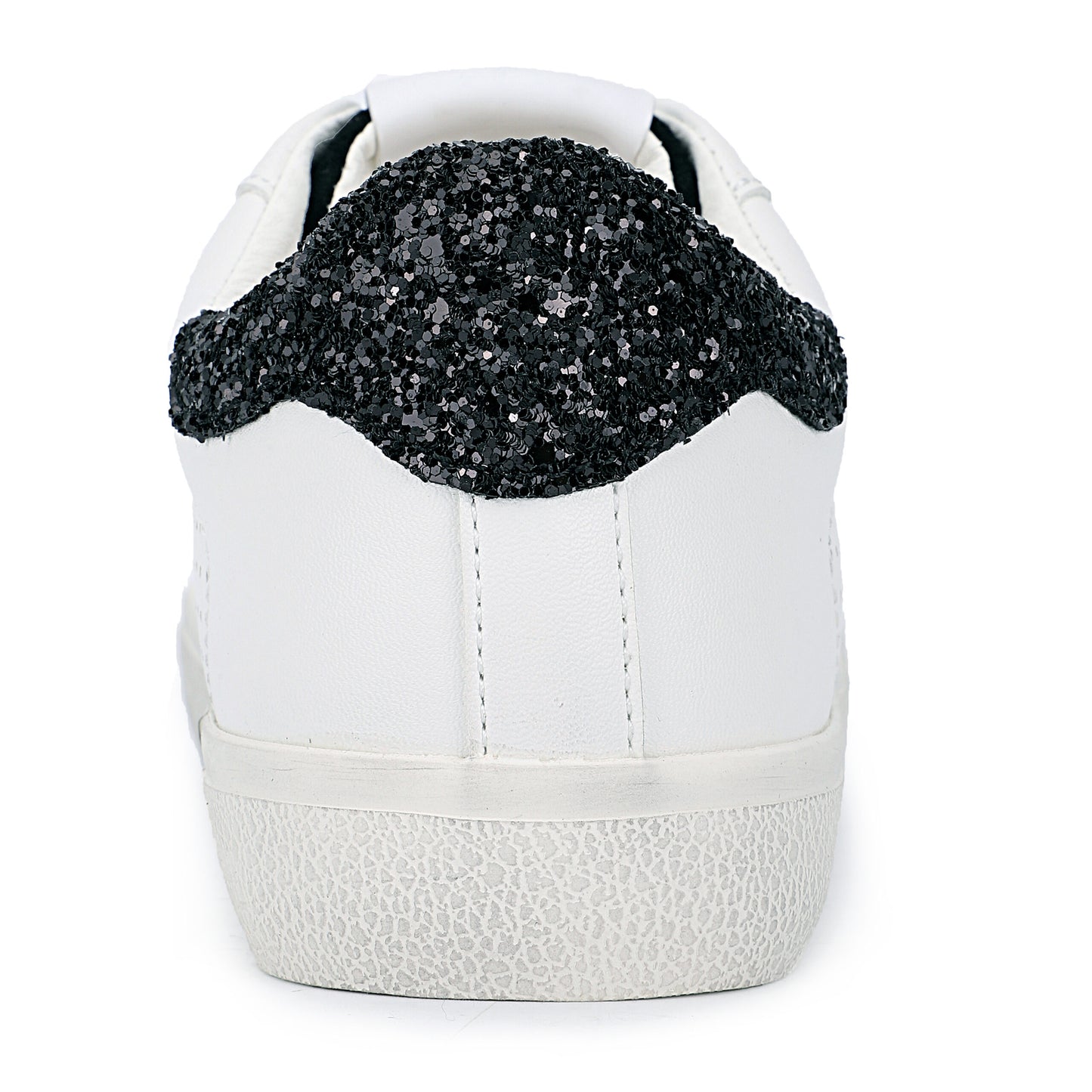 VINTAGE HAVANA Gadol Women's White/Black Glitter Sneaker