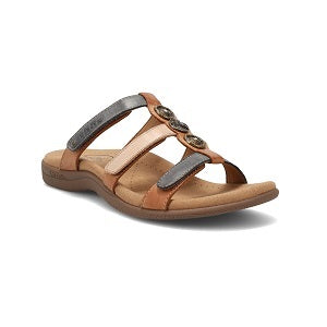 TAOS Prize 4 Women's Tan Multi or Steel Multi Arch Support Sandal