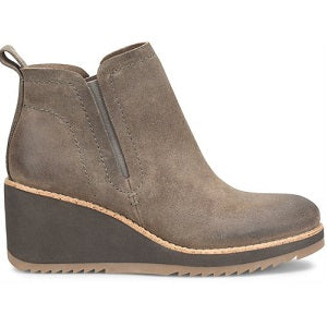 SOFFT Emeree Women's Mushroom Suede Wedge Boot