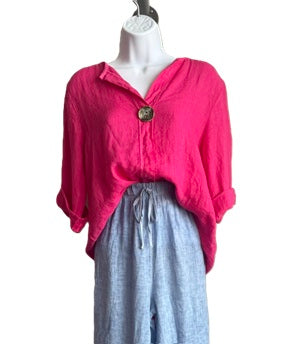 Tempo Paris Big Button Top