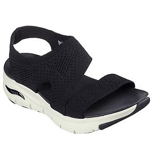 breathable, stretch knit upper and cushioned footbed sandals 