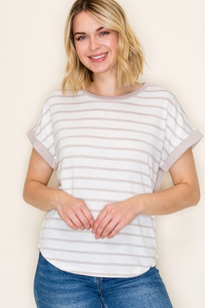 Staccato Striped Top