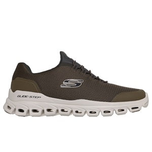 men's olive slip on sneaker