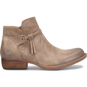 Women's Taupe Leather Bootie