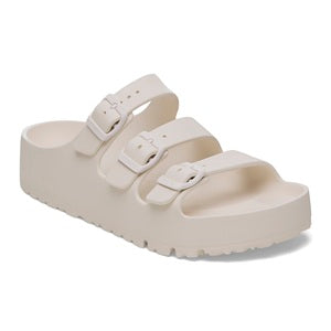 women's white EVA 3 strap sandal