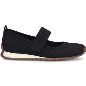 women's mary jane style sneaker with a hook and loop strap