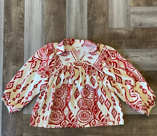 Umgee Collared Print