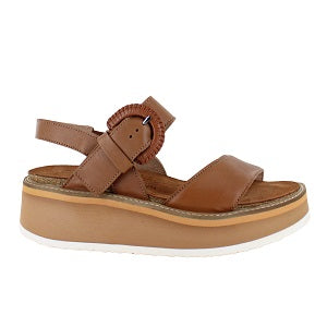 sandal with anatomic cork, latex footbed, wrapped in luxurious leather, support with the 2.2" EVA sole