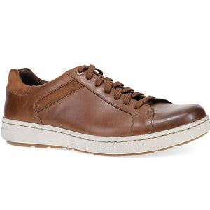 men's arch supporting leather sneaker