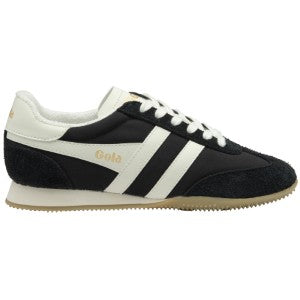 women's black and white sneaker with 'Gola' branding