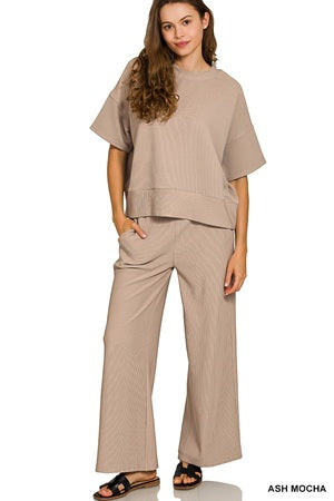 women's beige outfit