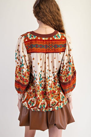 Easel Long Sleeve Top
