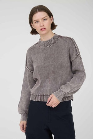 Blu Pepper Log Sleeve Sweater