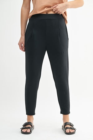 MonoB Laguna Pleated Scuba Pant