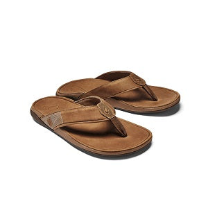 OLUKAI Tuahine Men's Toffee Thong Sandal 10465_3333
