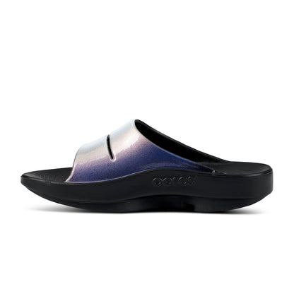 OOFOS OOahh Luxe Women's Recovery Slide Sandal 1101CALYPSO