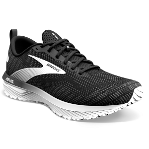 BROOKS Revel Women's Black and Silver Road Running Shoe 120386_012