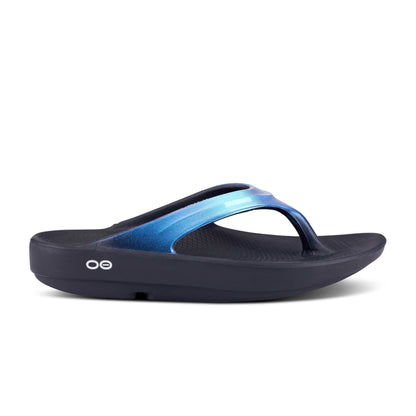 OOFOS OOlala Luxe Atlantis Women's Recovery Thong Sandal 1401ATLANTIS