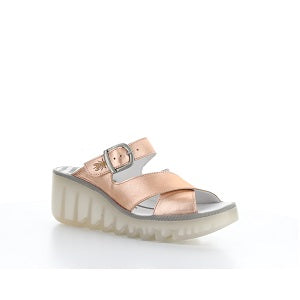 FLY LONDON Bocy Women's Blush Gold Sandal