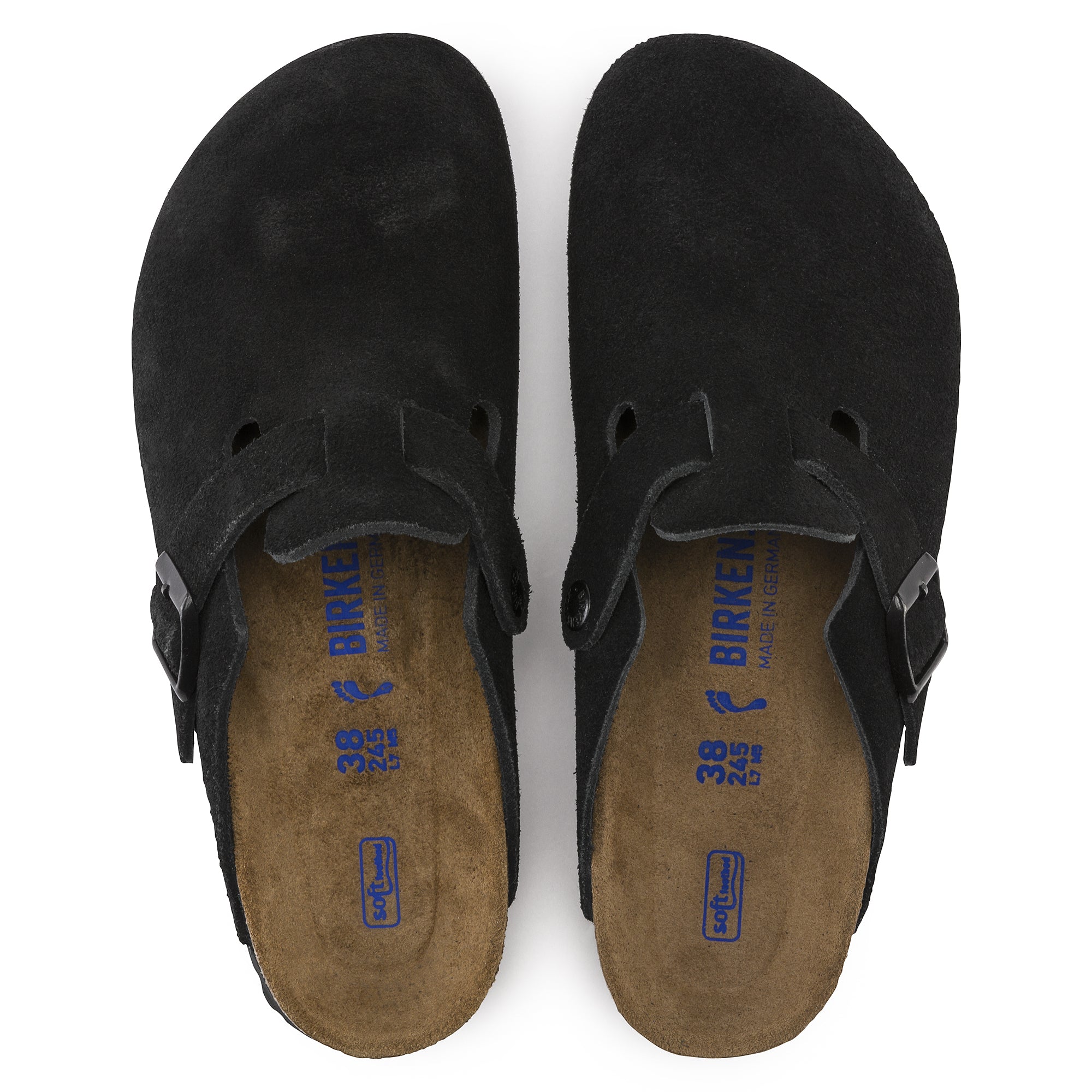 Birkenstock Women s Boston Suede SFB Clog medium fit Shoe Country Warehouse