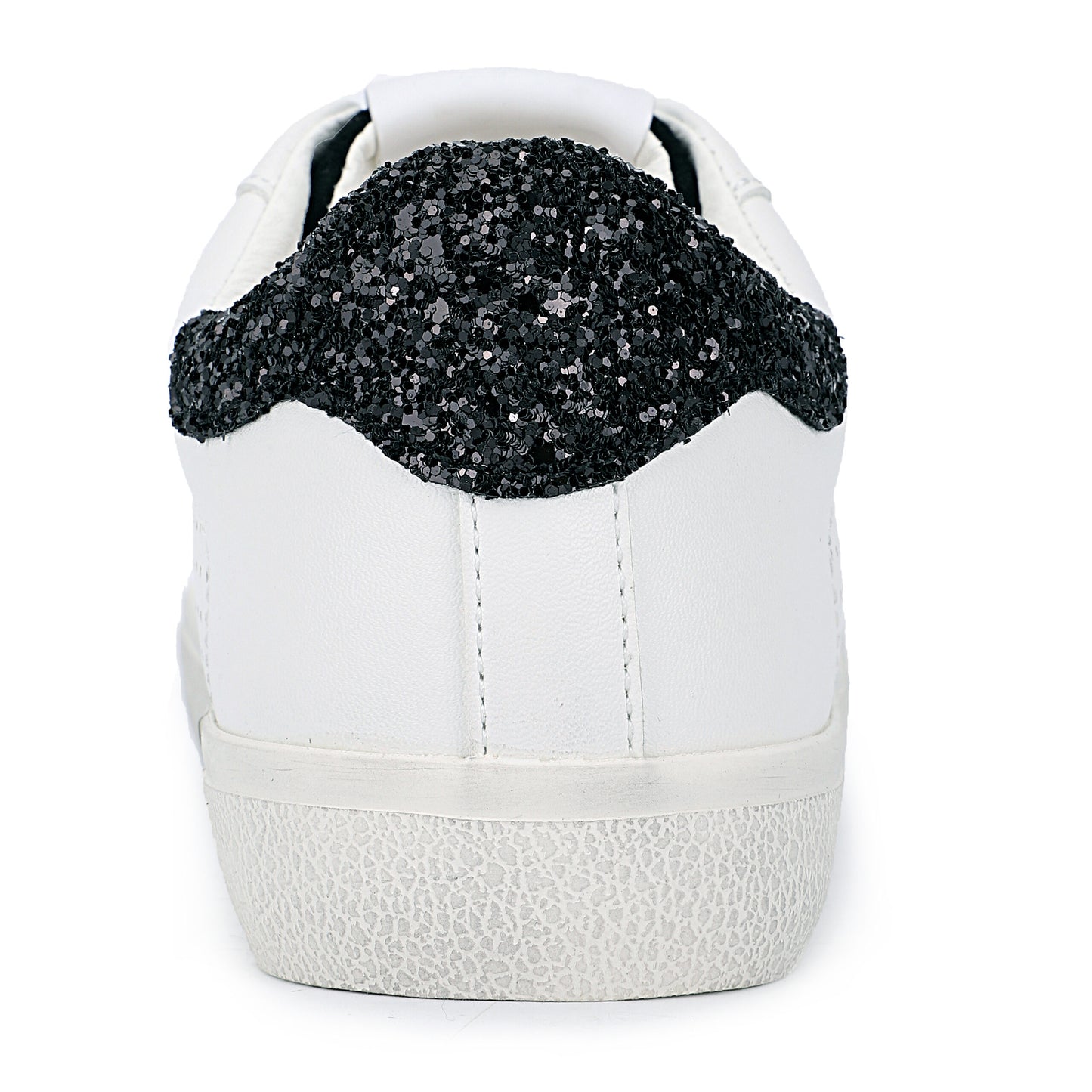 VINTAGE HAVANA Gadol  Women's White/Black Glitter Sneaker
