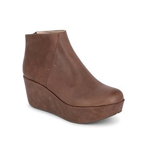 CHOCOLAT BLU Yadira Women's Soft Brown Leather Bootie